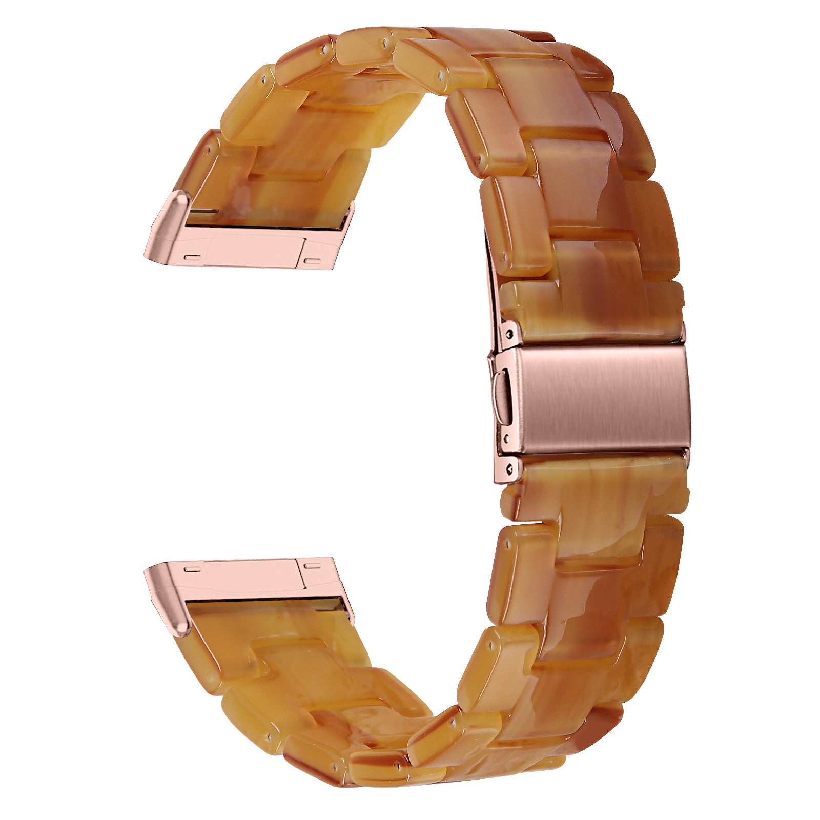 For Fitbit Versa 4 Sense 2 Resin Watch Band Strap Adjustable Bracelet with Stainless Steel Buckle For Fitbit Versa 4 Sense 2 Resin Watch Band Strap Adjustable Bracelet with Stainless Steel Buckle